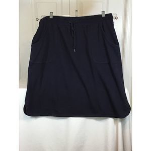 TALBOTS WOMEN'S KNIT SKIRT ELASTIC WAIST Size X